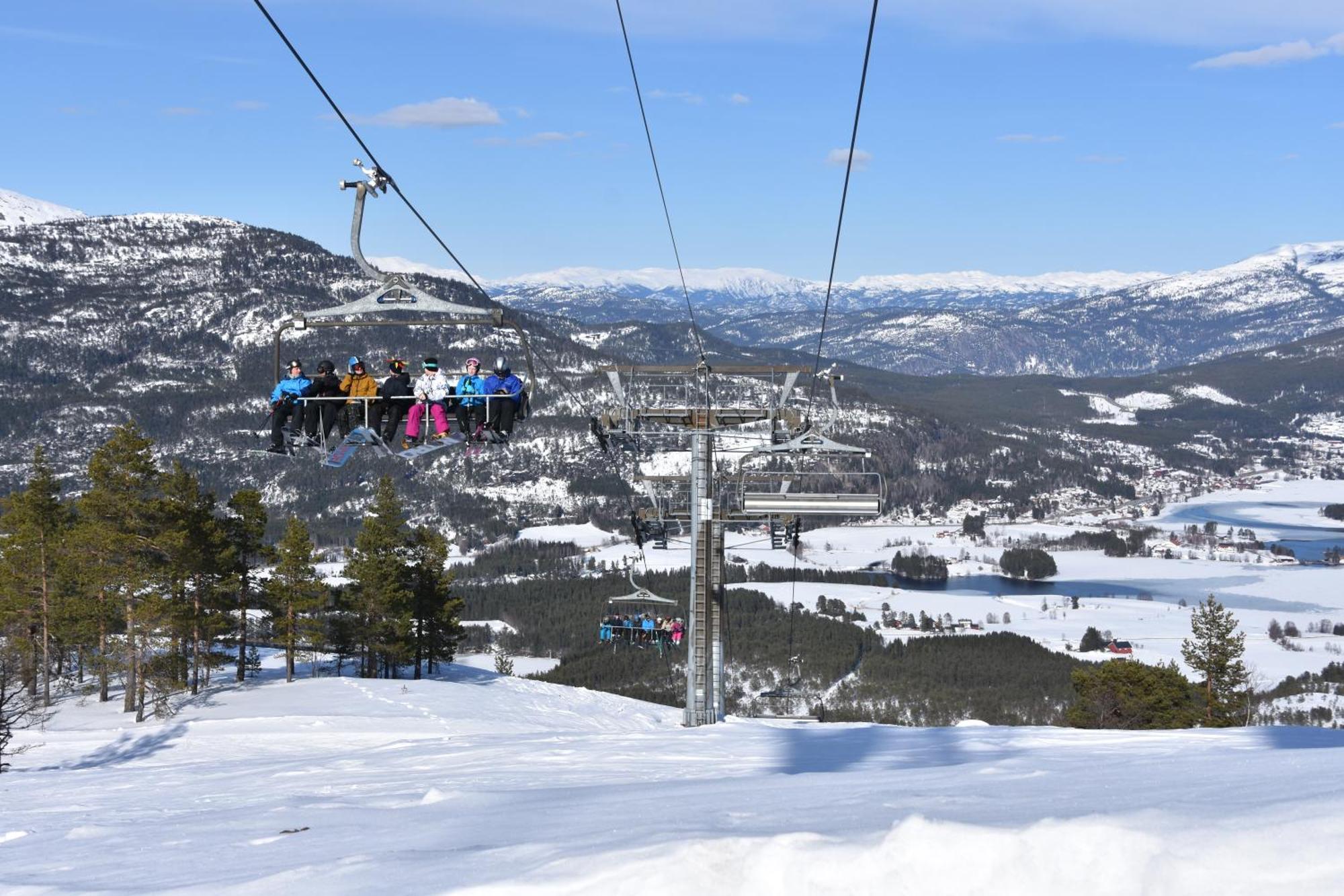 New&Cozy Apartment Near Vradal Panorama Ski Resort, Golf And Beach Екстер'єр фото